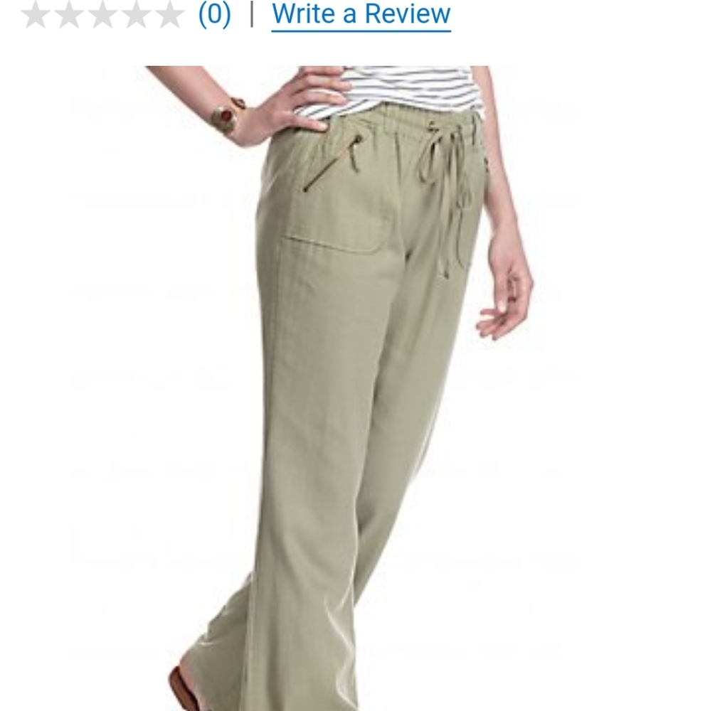 Small green lenin type pants